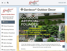 Tablet Screenshot of gardecor.com